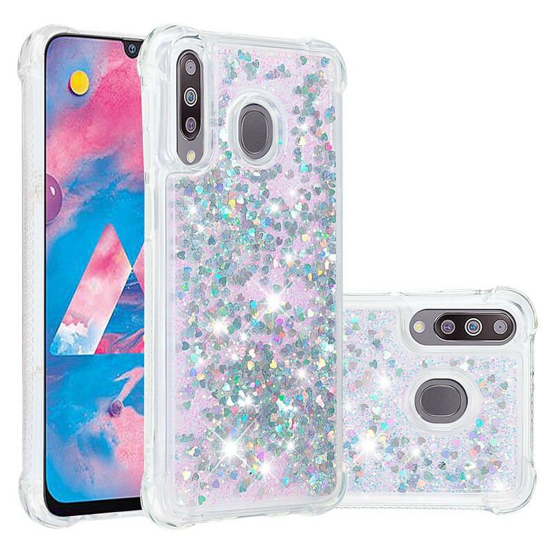 Capa De Celular Para Samsung Galaxy A70 Desejos Lantejoulas