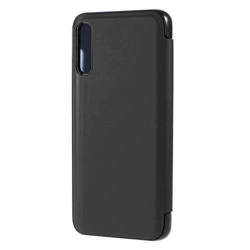 Capa De Celular Para Samsung Galaxy A70 Efeito Espelho E Couro