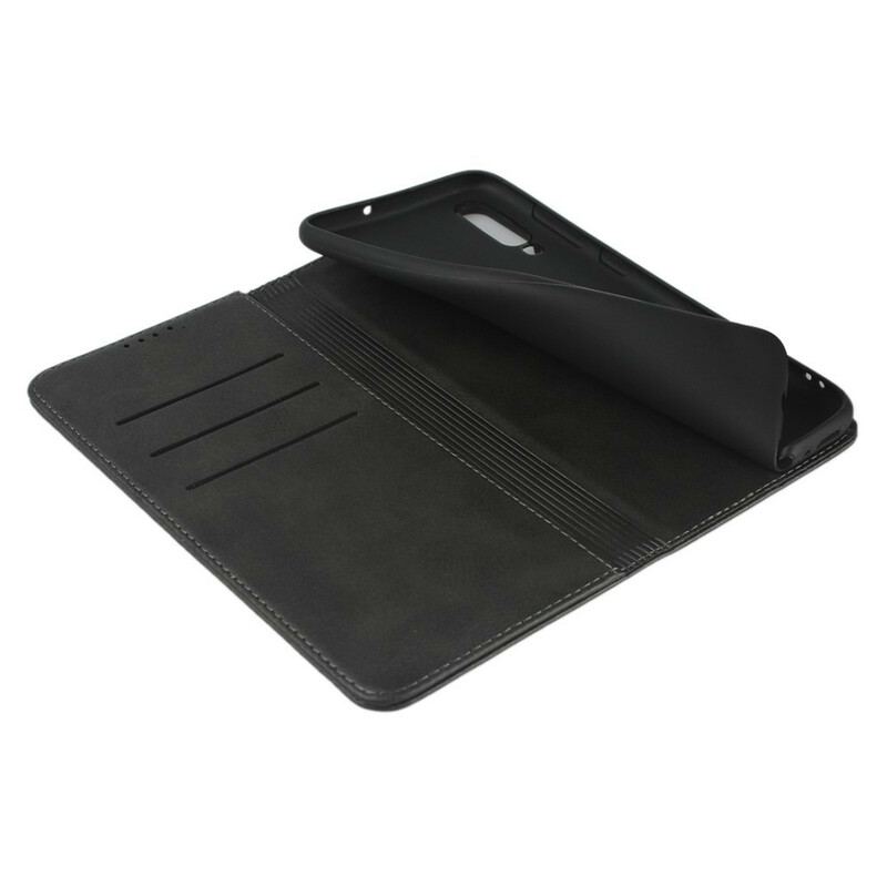 Capa De Celular Para Samsung Galaxy A70 Flip Estilo Couro Sobriedade