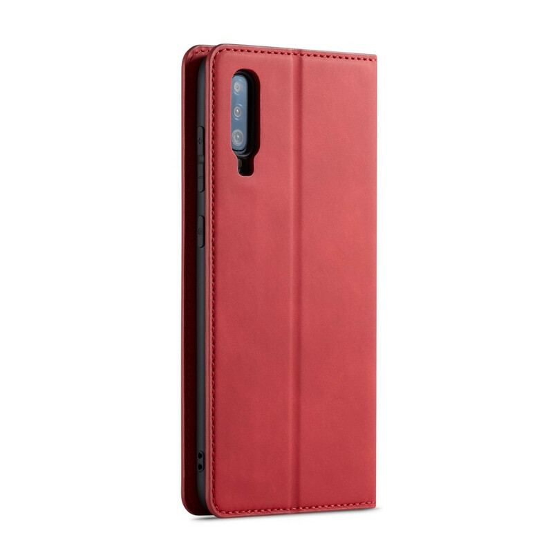 Capa De Celular Para Samsung Galaxy A70 Flip Forwenw Efeito Couro