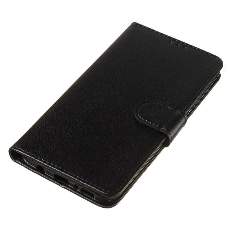 Capa Flip Para Samsung Galaxy A70 De Cordão Correia De Cor De Couro Sintético