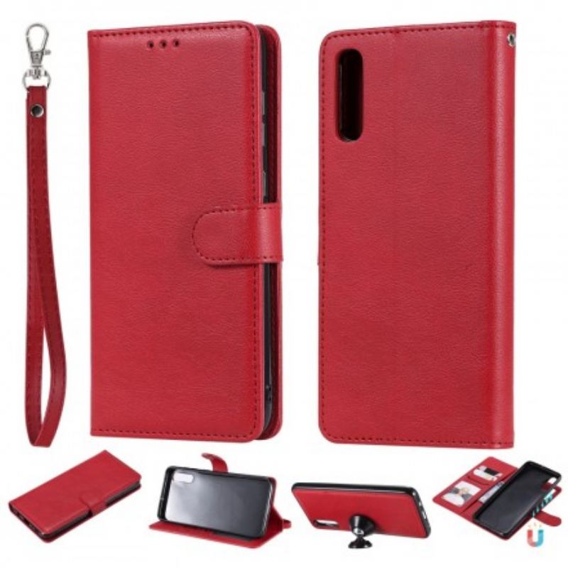 Capa Flip Para Samsung Galaxy A70 Destacável