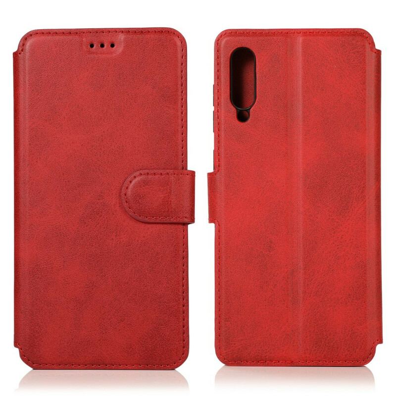 Capa Flip Para Samsung Galaxy A70 Efeito Couro Luxuoso