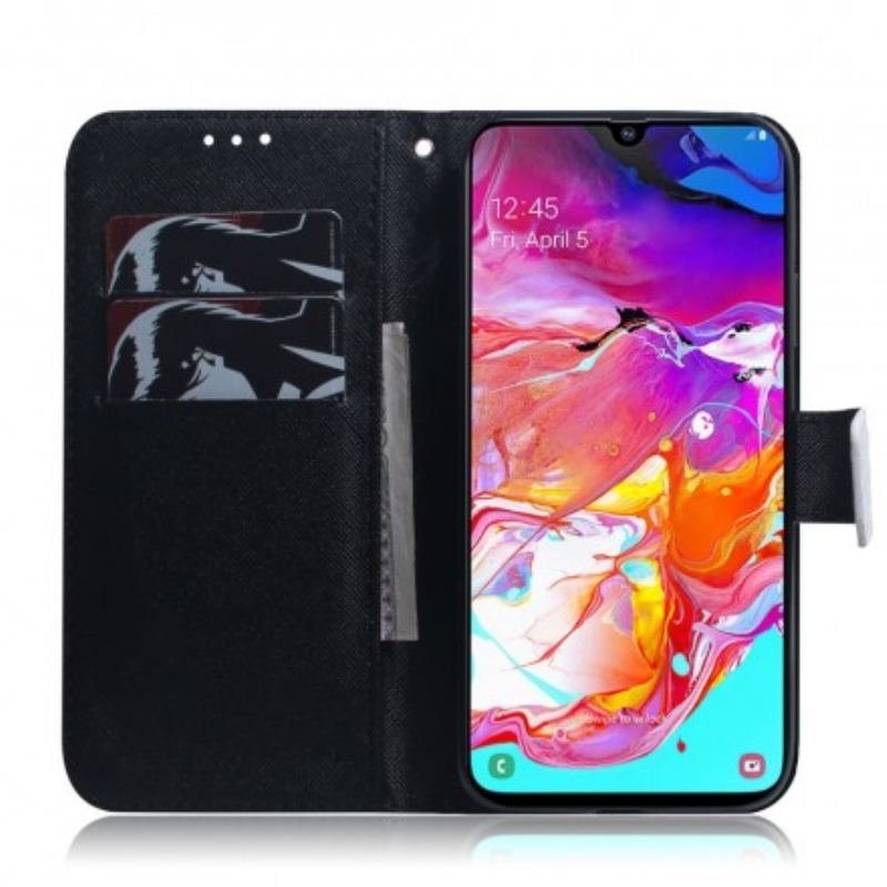 Capa Flip Para Samsung Galaxy A70 Ernesto O Lobo