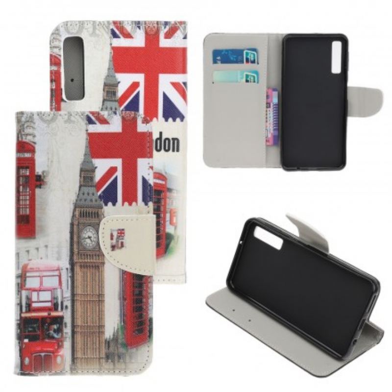 Capa Flip Para Samsung Galaxy A70 Vida Em Londres