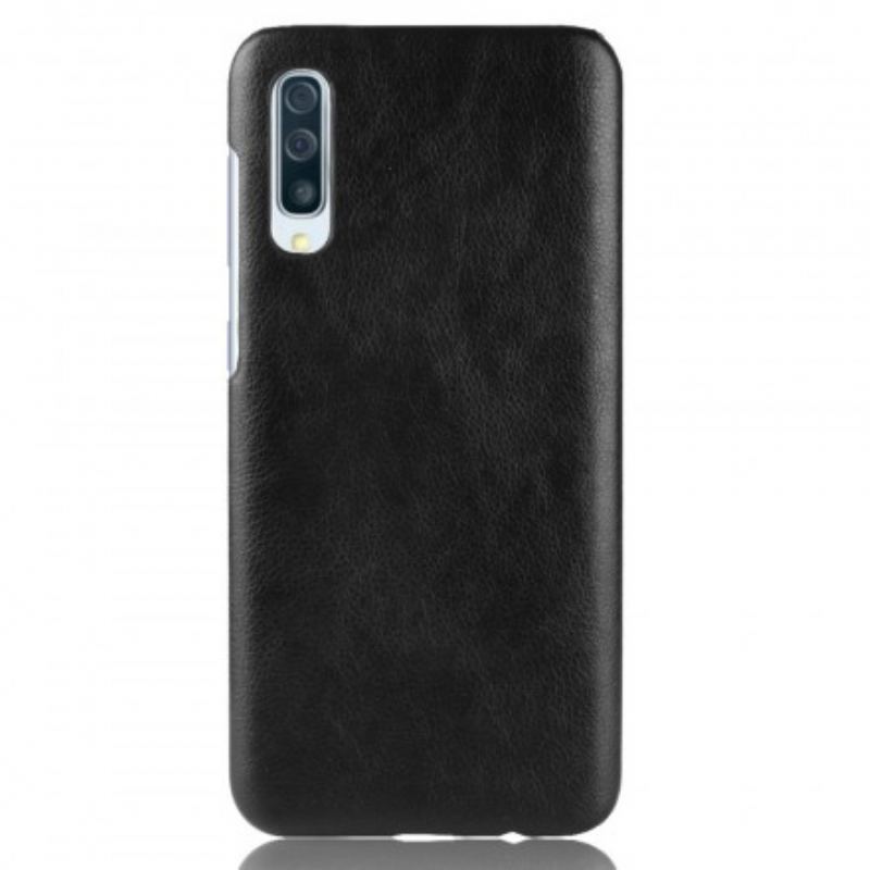 Capa Para Samsung Galaxy A70 Efeito Couro Lichia