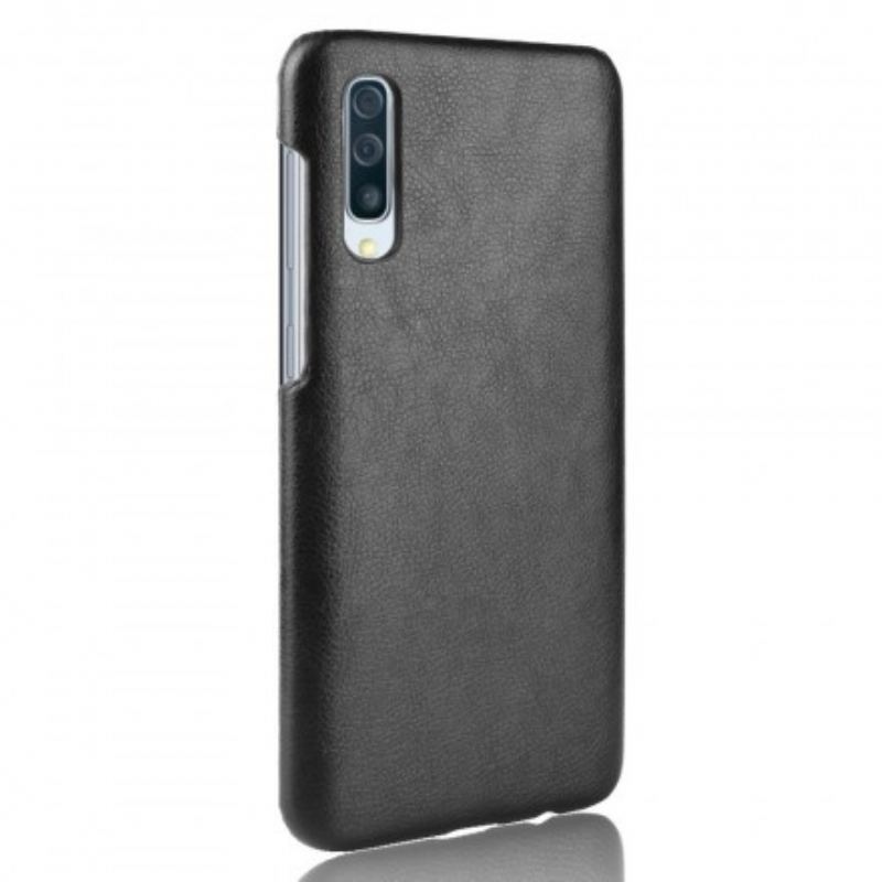 Capa Para Samsung Galaxy A70 Efeito Couro Lichia