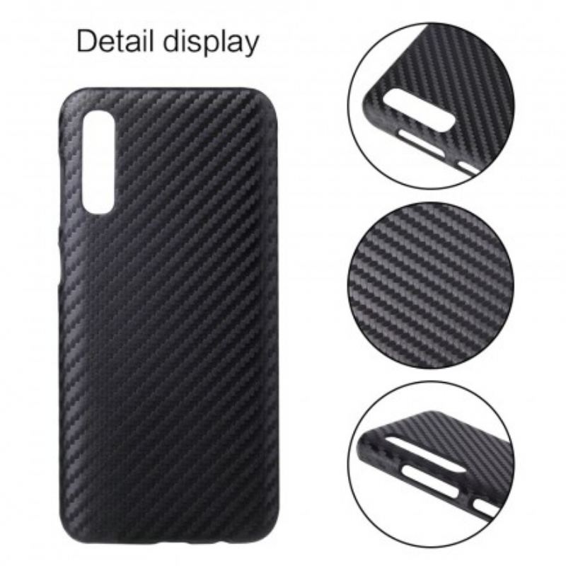 Capa Para Samsung Galaxy A70 Fibra De Carbono