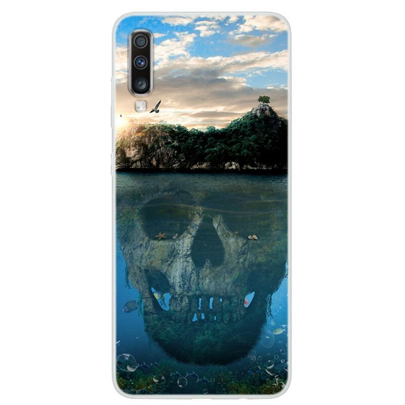 Capa Para Samsung Galaxy A70 Ilha Da Morte