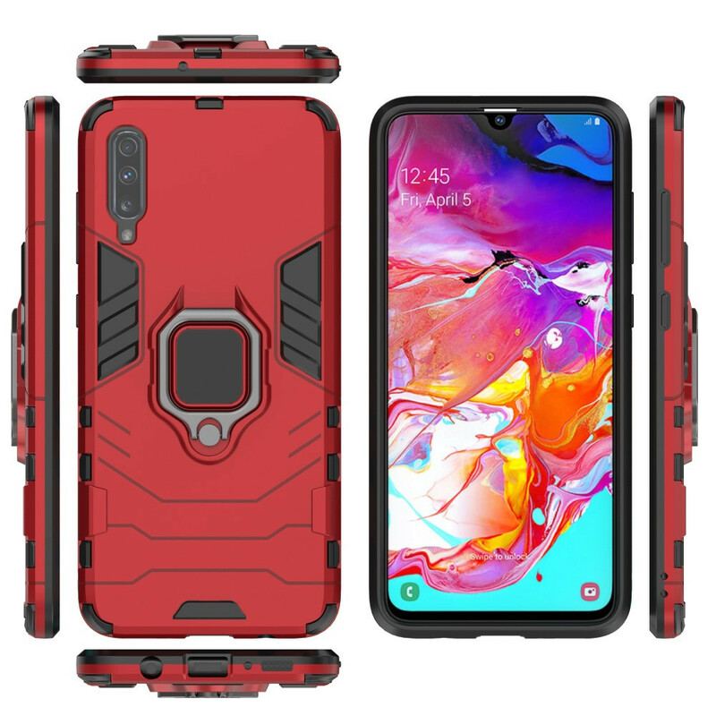 Capa Para Samsung Galaxy A70 Resistente A Anel