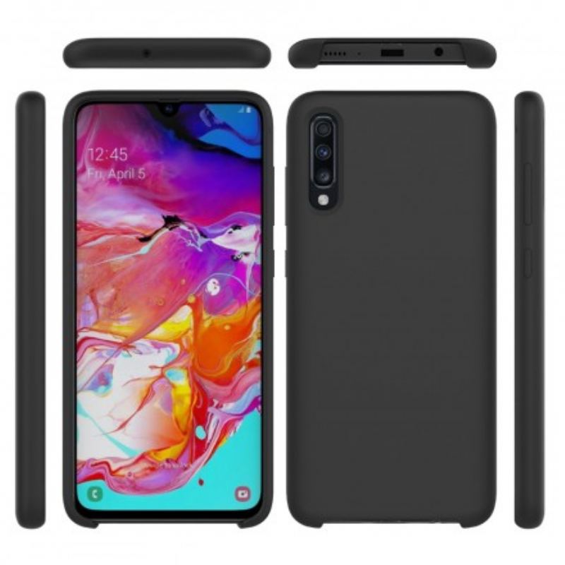 Capa Para Samsung Galaxy A70 Silicone Líquido