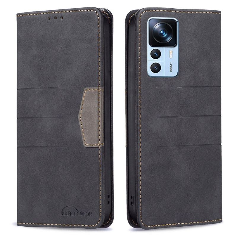 Capa De Celular Para Xiaomi 12T / 12T Pro Flip Cor Binfen