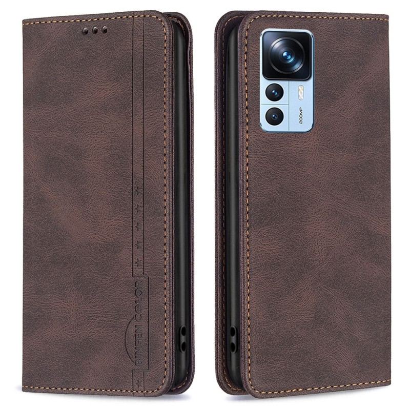 Capa De Celular Para Xiaomi 12T / 12T Pro Flip Cor Binfen