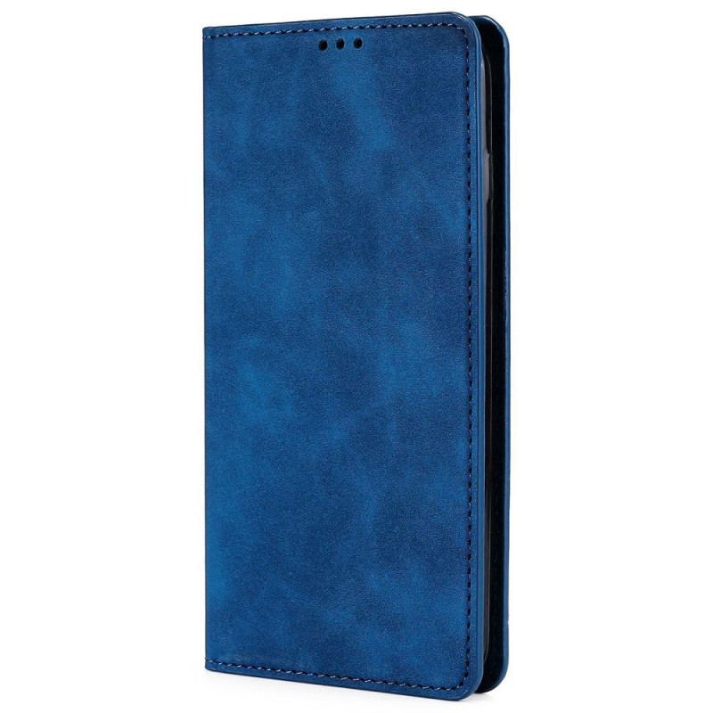 Capa De Celular Para Xiaomi 12T / 12T Pro Flip Efeito Couro