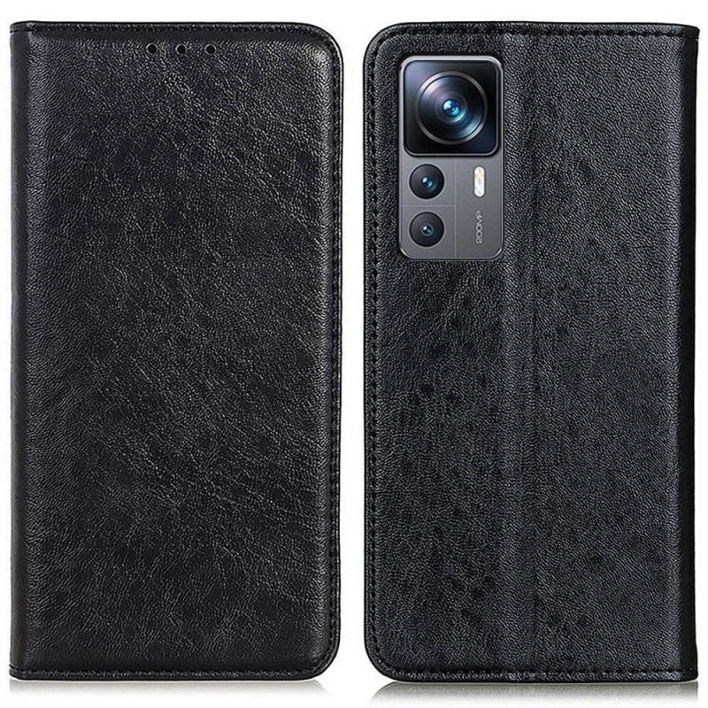 Capa De Celular Para Xiaomi 12T / 12T Pro Flip Estilo De Couro