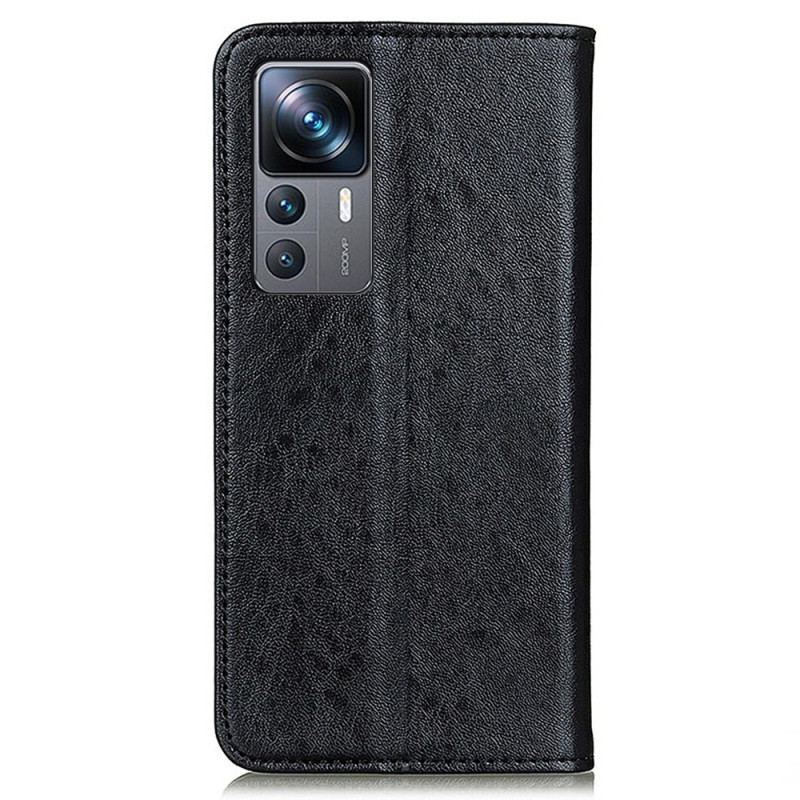 Capa De Celular Para Xiaomi 12T / 12T Pro Flip Estilo De Couro