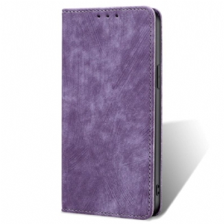 Capa De Celular Para Xiaomi 12T / 12T Pro Flip Estilo Vintage De Couro