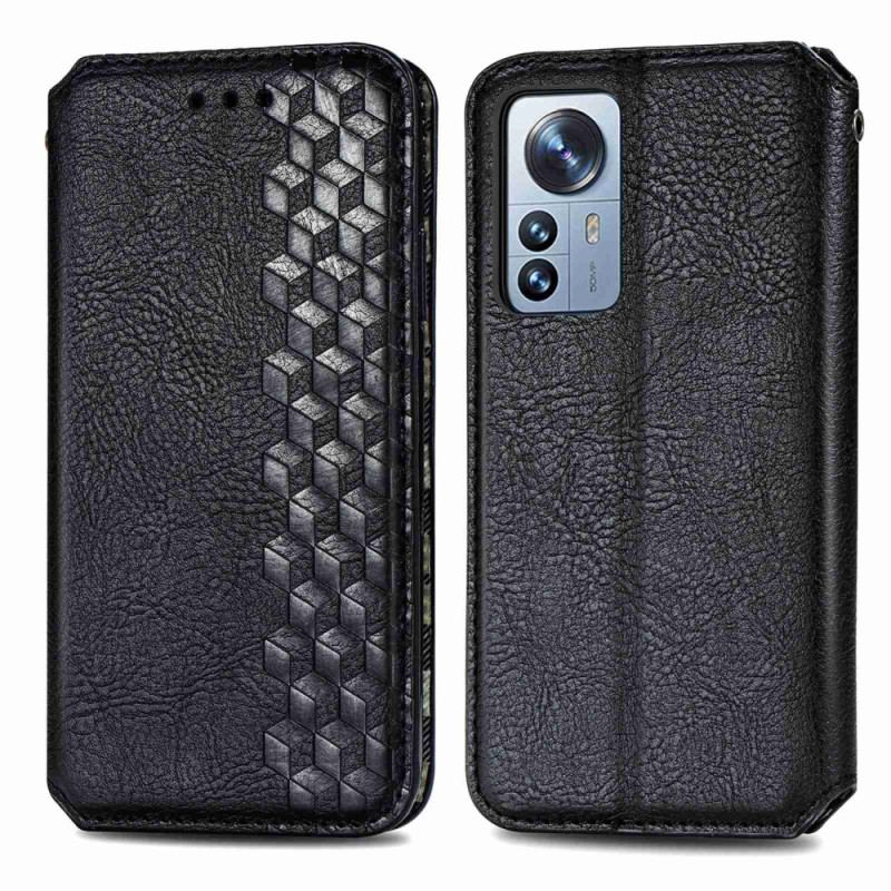 Capa De Celular Para Xiaomi 12T / 12T Pro Flip Padrão 3d