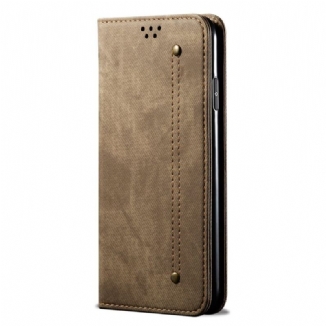 Capa De Celular Para Xiaomi 12T / 12T Pro Flip Tecido