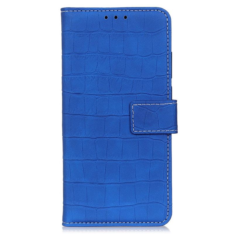 Capa De Couro Para Xiaomi 12T / 12T Pro Crocodilo