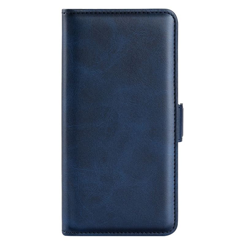 Capa De Couro Para Xiaomi 12T / 12T Pro Fecho Duplo