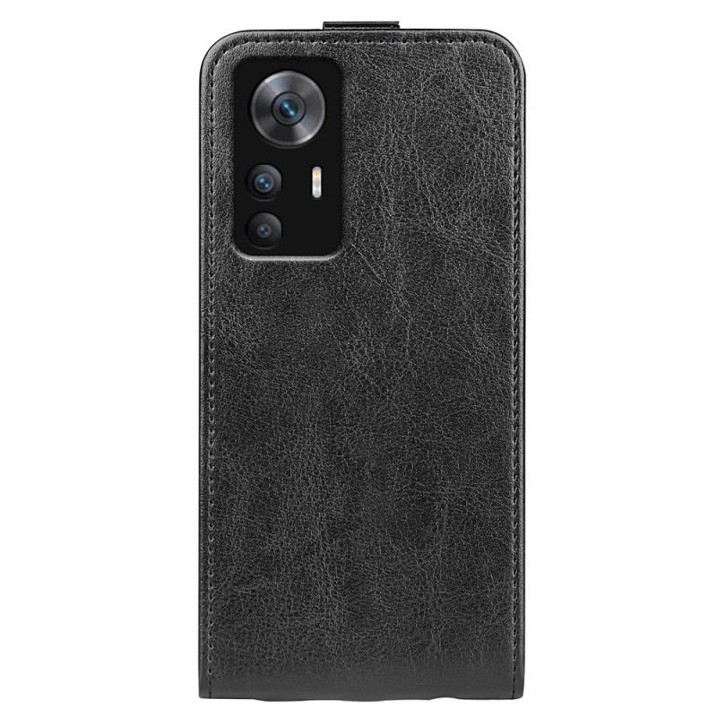 Capa De Couro Para Xiaomi 12T / 12T Pro Flip Aba Vertical