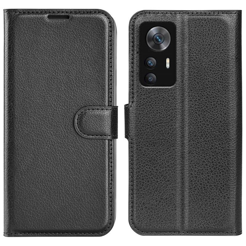 Capa Em Pele Para Xiaomi 12T / 12T Pro Clássico