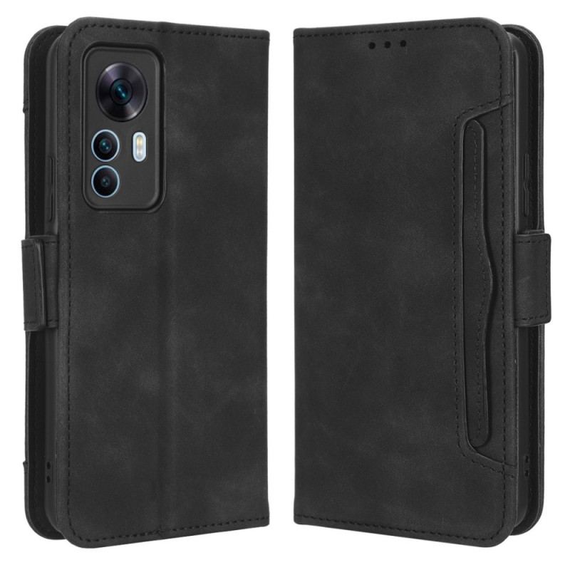 Capa Flip Para Xiaomi 12T / 12T Pro Cartões Múltiplos