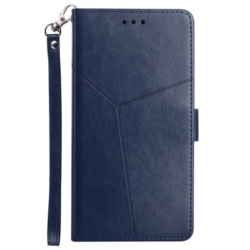 Capa Flip Para Xiaomi 12T / 12T Pro De Cordão Design De Alça