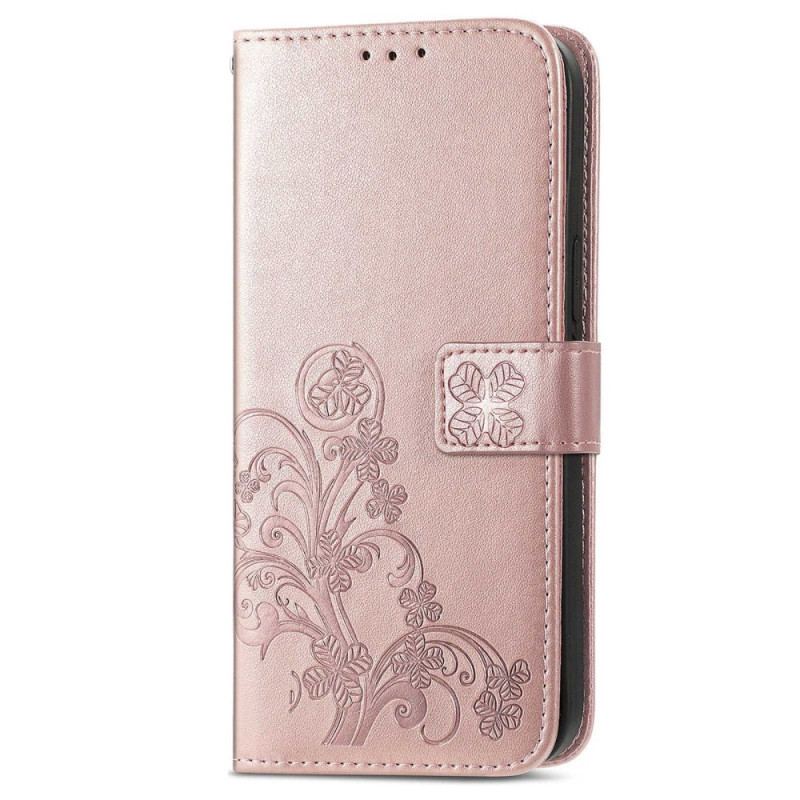 Capa Flip Para Xiaomi 12T / 12T Pro De Cordão Flores De Alças Pequenas