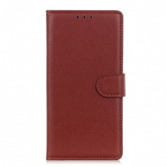 Capa Flip Para Xiaomi 12T / 12T Pro Couro Falso Tradicional