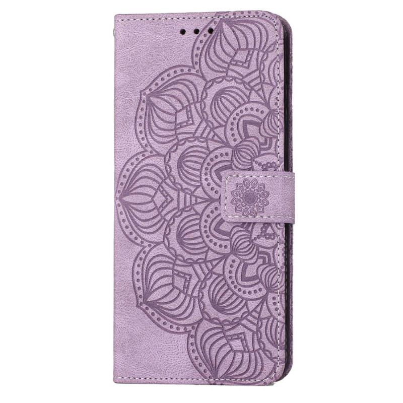 Capa Folio Para Xiaomi 12T / 12T Pro De Cordão Mandala Barroca Strappy