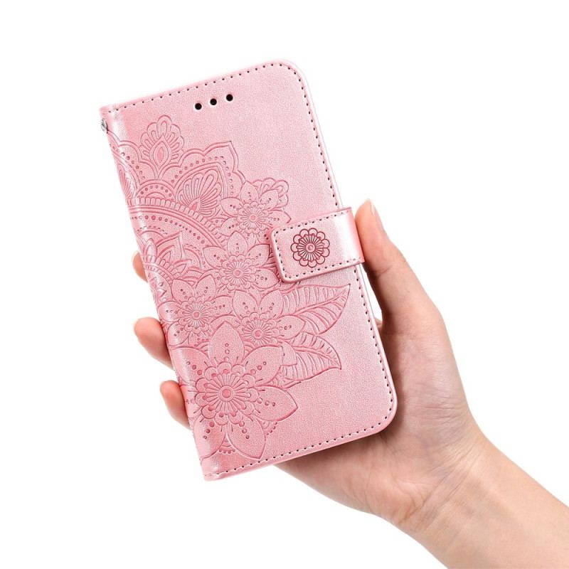 Capa Folio Para Xiaomi 12T / 12T Pro De Cordão Mandala Strappy