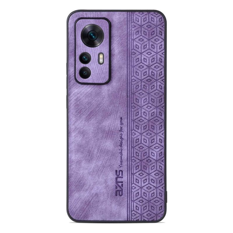 Capa Para Xiaomi 12T / 12T Pro Efeito Couro Azns