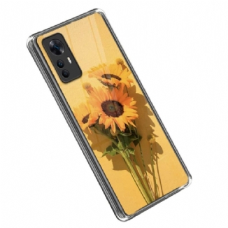 Capa Para Xiaomi 12T / 12T Pro Flores Do Sol