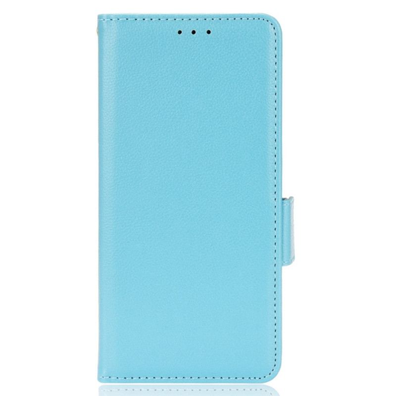 Capa De Celular Para Realme GT Neo 3 Flip Couro Falso Antiderrapante