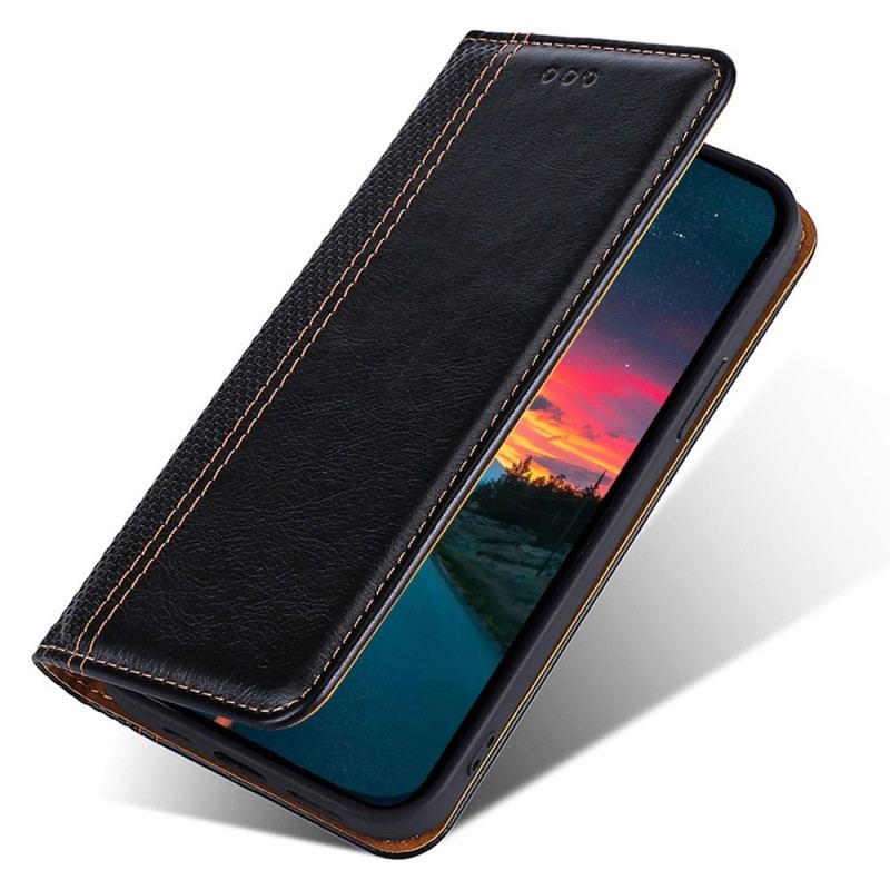 Capa De Celular Para Realme GT Neo 3 Flip Jeans Textura