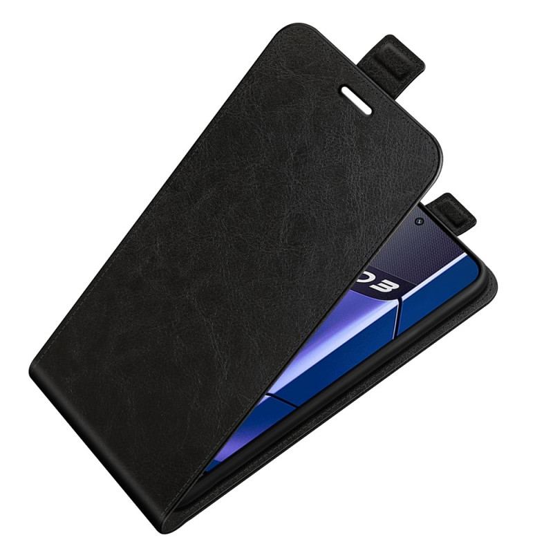 Capa De Couro Para Realme GT Neo 3 Flip Inversão Vertical