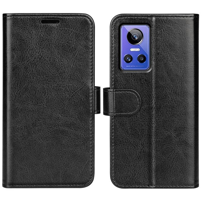 Capa Flip Para Realme GT Neo 3 Imitação De Couro À Prova De Choque