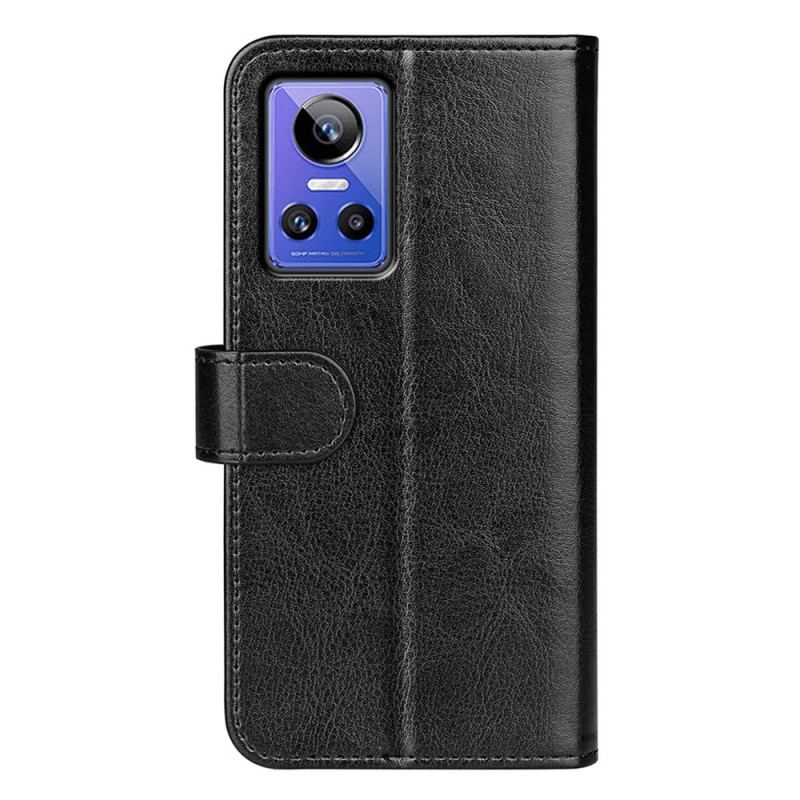 Capa Flip Para Realme GT Neo 3 Imitação De Couro À Prova De Choque