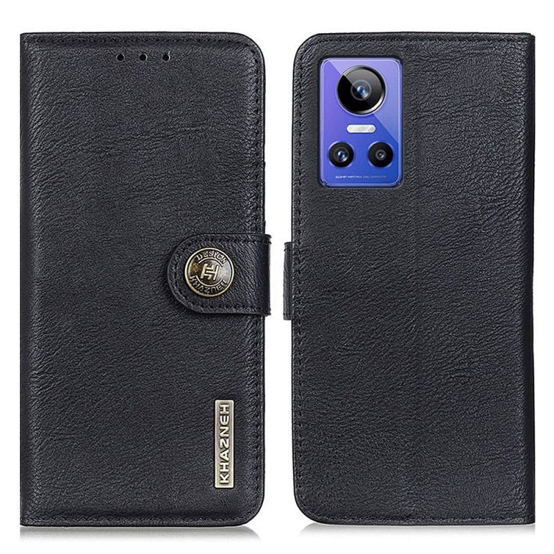 Capa Flip Para Realme GT Neo 3 Khazneh Abotoado