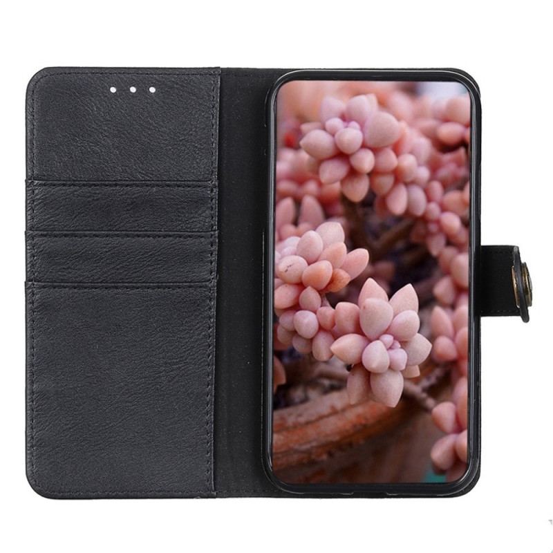 Capa Flip Para Realme GT Neo 3 Khazneh Abotoado