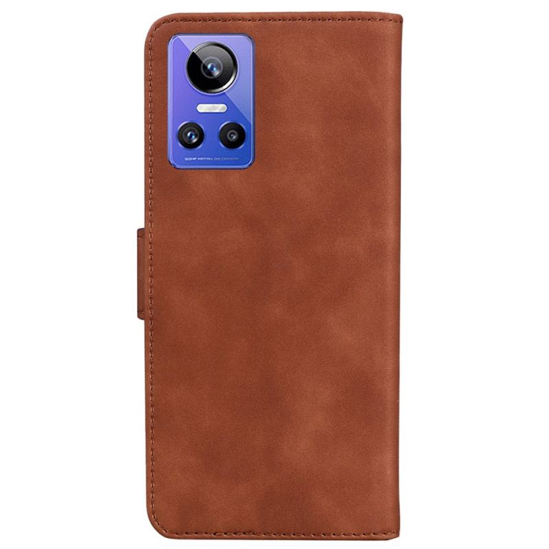 Capa Folio Para Realme GT Neo 3 Padrão Borboleta