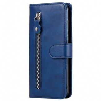 Capa Folio Para Realme GT Neo 3 Capa Tipo Carteira Carteira Zip