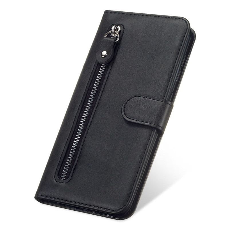 Capa Folio Para Realme GT Neo 3 Capa Tipo Carteira Carteira Zip