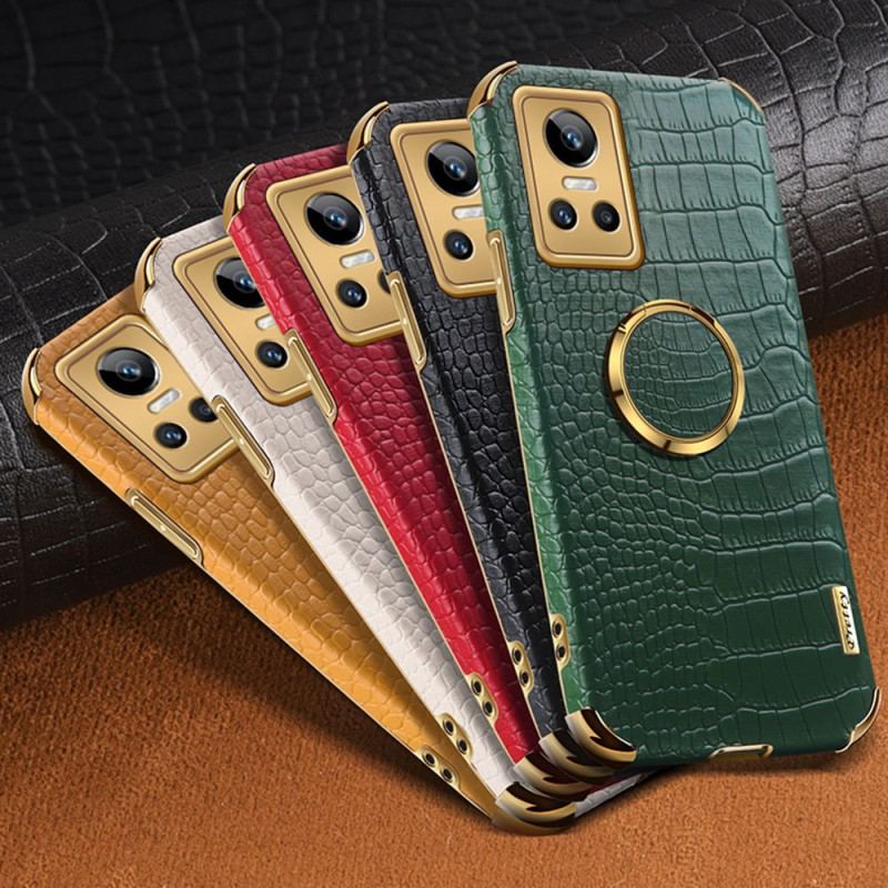 Capa Para Realme GT Neo 3 Anel De Crocodilo