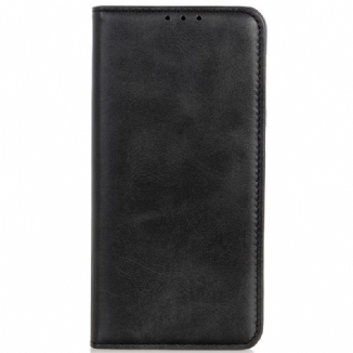 Capa De Celular Para Samsung Galaxy A03 Core Flip Couro Rachado Elegância