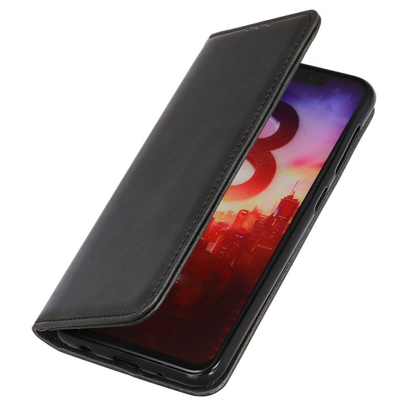 Capa De Celular Para Samsung Galaxy A03 Core Flip Couro Rachado Elegância