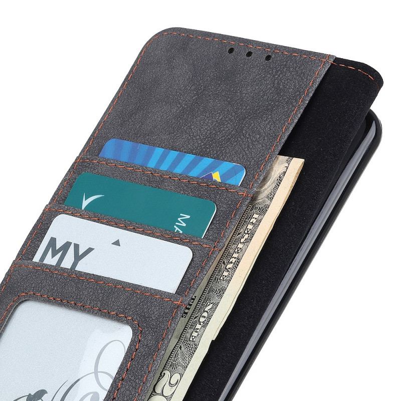 Capa Flip Para Samsung Galaxy A03 Core Couro Dividido Retrô Khazneh