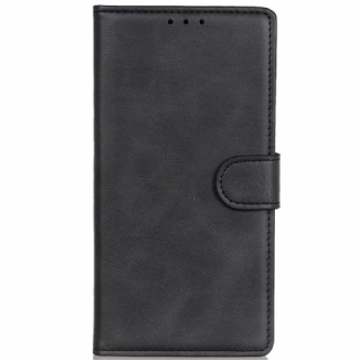 Capa Flip Para Samsung Galaxy A03 Core Efeito De Couro Fosco